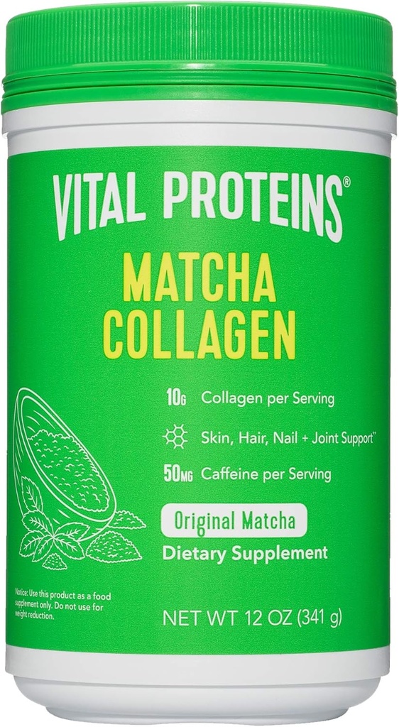 PROTEINES VITALES Matcha Collagen, 12 OZ