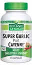 Botanic Choice Super Garlic Plus Cayenne, 60 Capsules