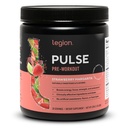 LEGION Pulse Pre Workout - All Natural Nitric Oxide Preworkout Drink to Boost Energy, Creatine Free, Naturally Sweetened, Beta Alanine, Citrulline, Alpha GPC (Strawberry Margarita)