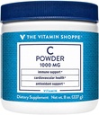 La Vitamine Shoppe Vitamine C Poudre 1000MG, Antioxydant qui soutient la santé immunitaire et cardiovasculaire (8 Ounces Poudre)