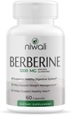 תוספת ברברין - פוטנט 1200 מ"ג פרי שירות | Berberine HCI Root Supplements Pills | Supports Heart Health, Immune System, and Healthy GI | Non-GMO & Gluten-Free | 60 קפסולות.