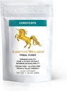 Wellness Addictive Cordyceps CS-4 Extract pulbere - Pur și în măsură pentru energie și rezistență, 1 ambalaj