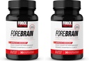 Forebrain Nootrope Brain Supplement om het geheugen te verbeteren, Boost Focus, verhogen van de geestelijke energie, en ondersteuning van de gezondheid van het brein met cafeïne, Bacopa, en Huperzine A, krachtfactor, 30 capsules (pakket van 2)