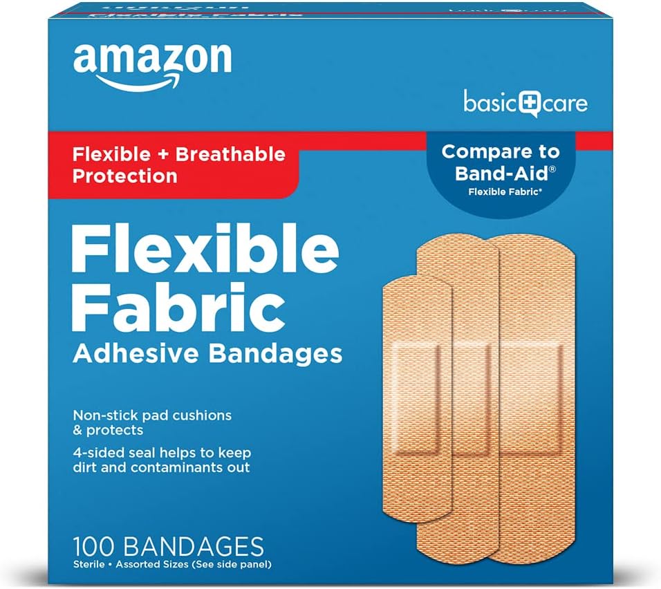 Presentador bàsic de tirs flexibles, Bandages, First Aid and Wound Treis, Mides asse, 100 comtes
