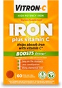 Vitron-C High Potency Iron Supplement with 125 mg Vitamin C, 60 Count