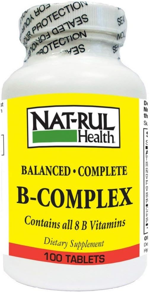 NAT- Rul B vitamīna- Complex tabletes 100 ea