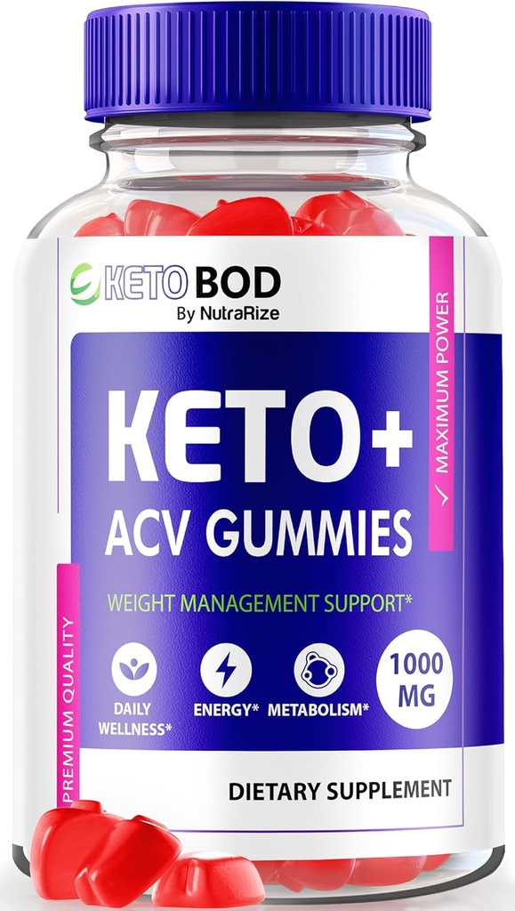 NutraRize Keto Keto ACV Gummies, Keto BOD Keto + ACV, Ketobodz Apple Cider Vinegar, KetobodACV 1000MG, Keto Body Plus ACV Gummy, Comentarios oficiais de Ketobodketo (60 Gummies)