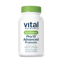 Hyperbiotics Vital Nutrients Pro-15 Advanced Probiotics for Women and Men | 15 Strains + Kiwifruit | Clinically Studied Daily Probiotics for Digestive Health, Gas, & Bloating | 60 Vegan Tablets