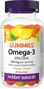 Webber Omega -3 Gummies 50 mg EPA / DHA