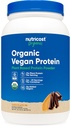 Nutricost Biologische Vegan proteïne Chocolade Pindakaas (2 LB) - Glutenvrij, GGO-vrij