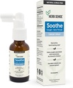 Herb Sense Throat Comfort Spray | Hoztea eta leuntzea Slippery Elm, Echinacea eta Chamomile | Erauzi naturalak (1 fl oz)