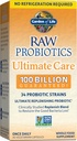 Digestive Enzymes, 100 milyar CFU, Klinik Studied Strains, Raf Stable, 30 Capsules ilə Qadın və Kişilər üçün Life Raw Probiotiks
