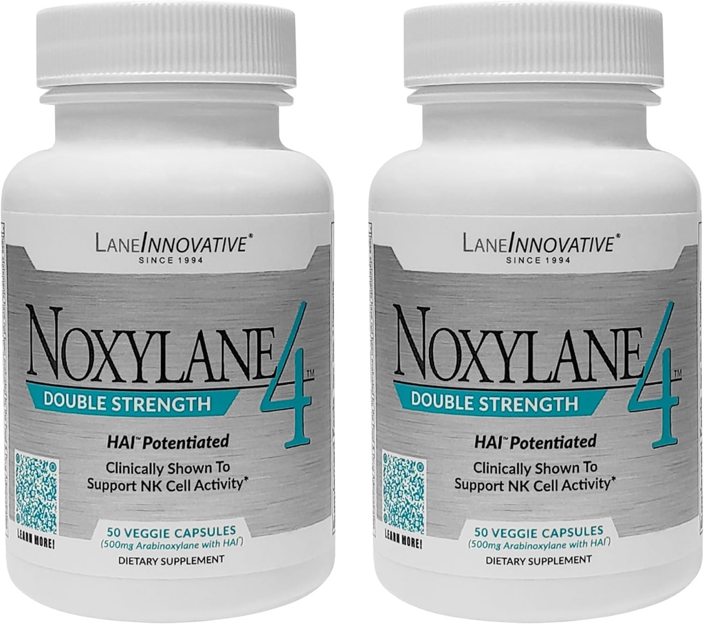 Lane Innovative - Noxylane 4 Double Strength, Immune Protection Support, Immune Defense Booster (50 portioner)