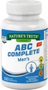 Nature 's Truth Multivitamin for Men Nether124; with Iron, Vitamin A, C, D & E Nether124; 100 Caplets Nether124; Non- GMO & gluten Free for Dorosłych