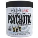 Insane Labz Psychotic Saw, High Stim Pre Workout Powder with OxyGold­™ and AMPiberry®,Extreme Lasting Energy with Teacrine®,Focus with CognitIQ® and Endurance (30 Servings, Blue Raspberry)