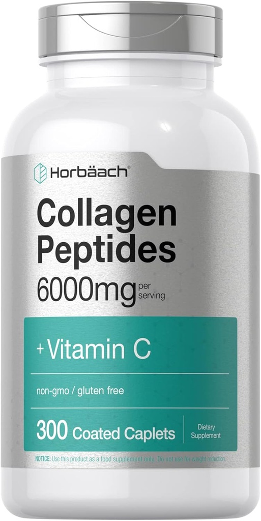 Horbäach Collageen Peptides 6000mg 