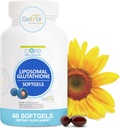 Nucleu Med Science Liposomal Glutatione Supliment (500mg, 60 Softgels) - Pure Setria redus cu Complex fosforolipid - Antioxidant Supliment pentru energie, și piele