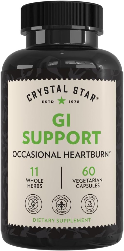 Crystal Star GI 支持补编(60 Capsules) – 草本植物古特健康补编 (笑声) (掌声) (掌声) (掌声) (掌声) (掌声) (掌声) (掌声) (掌声) (掌声) (掌声) (掌声) (掌声) (掌声) (掌声) (掌声) (掌声)