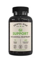 Crystal Star GI Support Supplement (60 Capsules) – Herbal Gut Health Supplement that soothes Occasional Heartburn and Supports Acid Reflux – Ginger, Slippery Elm Bark & Betaine HCL – Non-GMO