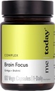 Jag idag Brain Supplements for Memory and Focus in Adults – Vegan Friendly Capsules with Ginkgo & Brahmi for Mental Clarity, Memory Boost och Cognitive Support, 60 Servings