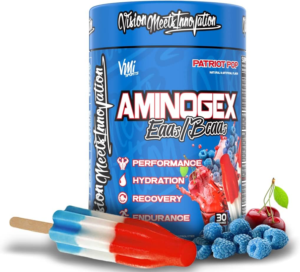 VMI Sports Aminogex October | BCAA acids + Aminocidas + Betaine and Gluteamine | Amino Post Post Recloped Retricy Projecty   intratout with eliclytes | (30 Pop) (30 prop)