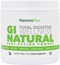 Natures Plus GI Natural Drink Powder - 6.14 Ounce, Vegetarian Powder - Suplemento dietético para el bienestar total digestivo - Probióticos, Prebióticos, Enzimas - Gluten-Free - 30 Servings