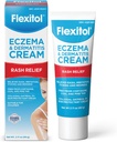 Flexitol Eczema & Dermatitis Cream - Ssoid & Fragrance Free for Sensitive, Irroted Skin dengan 5% Colloidal Oatmeal