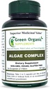 Algae, Fucoidan, Blue Green Algae, Kelp, Bladerwrack, Chlorella, Spirulina, Moslandès, Dulse, 90 VCaps, Absorible, No-GMO, Guten-Free (Single)