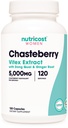 Nutricost Chasteberry Extract Supplement for Women 120 Capsules for 120 Servings - Vitex Extract with Dong Quai & Ginger Root, Vegan