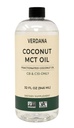 Verdana Food Grade MCT Oil 32 oz – For Keto Coffee, Unflavored Natural Oil Pulling Mouthwash & Massage - 100% Coconut Derived Fractionated Oil – Medium Chain Triglycerides C8 C10 –Non-GMO, Kosher