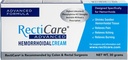 Recticare Advanced Hemorrhoidal Cream: טיפול מתקדם ל-Synk & Soothe Hemorrhoids - Itch, Pain, Burn Relief - 30g Hemorrhoidal Cream with Lidocaine