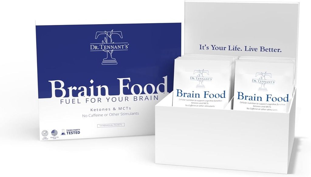 Dr. Tennant 's Brain Food for Cognitive Focus and Memory Function