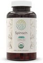 HerbEra Spinach 120 Kapsle, 500 mg, USDA Organic Spinach (Spinacia oleracea) Sušený list (120 Kapsle)