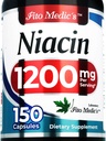Lab - Niacin - Vitamin b3-1200 mg pro Servierung, 150 Kapseln von - Vitamin b3 Niacin - Ultra hohe Absorption.
