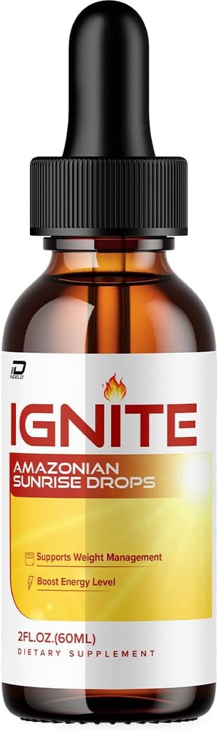 Ignite Amazonian Sunrise Drops - Ignite Sunrise Drops Liquid Dodatek, Ignite Drops Advanced Daily Health Support Dodatek, Ignite Drops Recenze (1 Pack - 1 měsíc Dodávka)