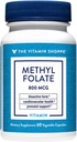 Qadın Sağlamlığı üçün Vitamin Shoppe Metilfolta - Prenatal Support & Baby İnkişaf - 800 MCG (60 Pərt Kapsül)
