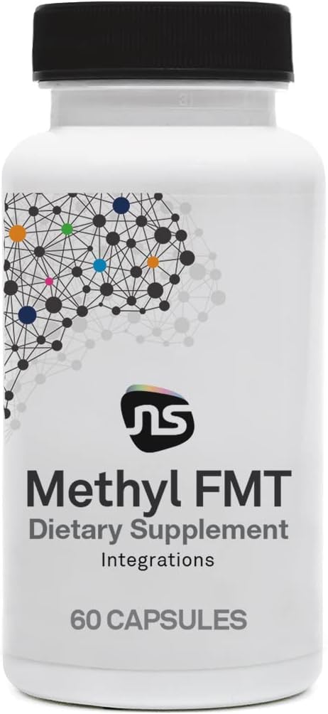 NeuroScience Metyl Folate Supplement for Means, Women & Kids - Metyl FMT Brain Supplement for Immune Support & Adrence Health - Aid Comfortable Methylation Support - Witamina B6 & More (60 kapsułek)