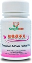 GUI Zhi Fu Ling Wan 桂枝茯苓丸- Cinnamon & Poria Pills - Natural Cycle Relief - Help Menstrual Cramps, Bloating, Period discomfort - Promote Women's Health - All Natural - 126 Ct (1 Bottle)