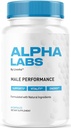 Alpha Labs, Alpha Labs Capsules, AlphaLabs, Alfa Labs, Альфа Labs Max Performance, Розширена формула, Alpha Labs, Alpha Strenght Labs, Alpha Labs Capsules, 60 капсули для 1 місяць