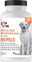 K9 Pills - Köpeklər üçün Multivitamin - Kiçik, Orta və Böyük Köpeklər üçün Dog Supplement & Vitamin (45 Count)