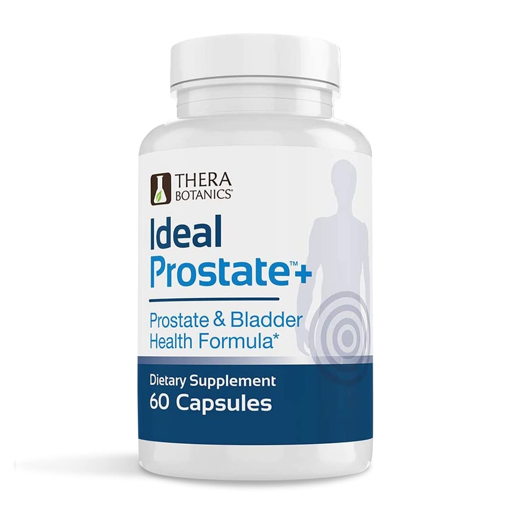 Advanced Men's Prostate Support by Ideal Prostate Plus with Saw Palmetto, Lycopene and More for Natural Relief