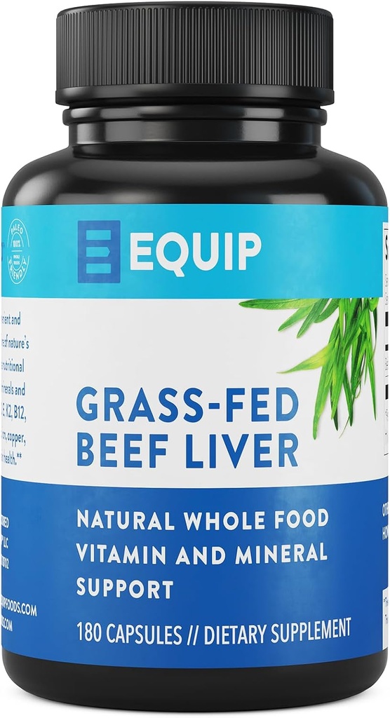 Equip Foods Grass-Fed de carne de vită Ficat 