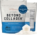 Live Conscious Beyond Collagen Multi Collagen Powder for Women w/Types I, II, III, V - Keto Friendly, Hydrolyzed Collagen Peptides Powder Blend w/Biotin " Vitamin C 41 Servings