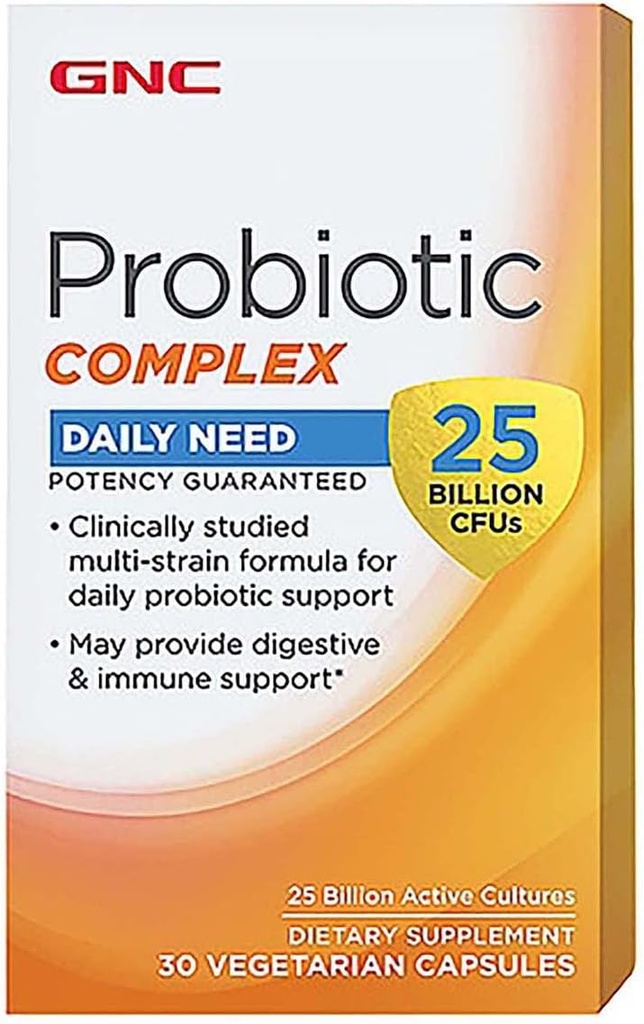 GNC Probiotic Complex - 25亿科普(30科普)
