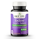 Lugol’s Iodine Tablets 6.25mg – Precise-Dose Thyroid & Energy Support – No Harsh Liquid, Stable Potassium Iodide Supplement – 90 Ct, Non-GMO, No Preservatives