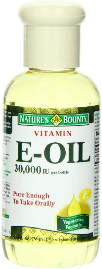 Nature 's Bounty Vitamin E Oil 2,50 oz (pakke med 6)