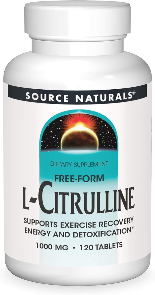 Quelle Naturals L-Citrulline 1000mg - Nitric Oxcide Booster - 120 Tabletten