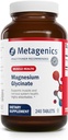 Metagenics Magnesium Glycinate - Highly Absorbable Magnesium תוסף עבור שינה, לחץ הקלה ושרירים להירגע * תמיכה העצם, לב ועצב בריאות* - non-GMO, Gluten-Free - 240 Tablet