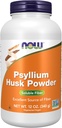 NOW Foodsは、Psyllium Husk Powder、非GMOプロジェクトを検証、Soluble Fiber、12-Ounceを補います