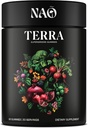 Terra Supergreens Gummy's 18 Superfood Ingrediënten met Spirulina, Chlorella, Kurkuma, Reishi & Ashwagandha 